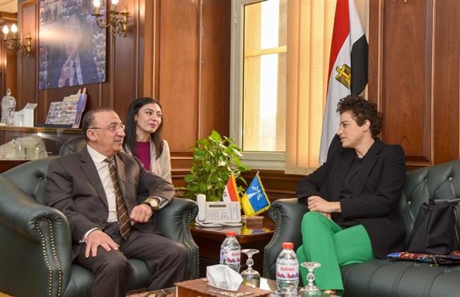 محافظ الإسكندرية يبحث مع سفيرة قبرص ما تم في أولى اجتماعات الشبكة الإقليمية للجامعات
