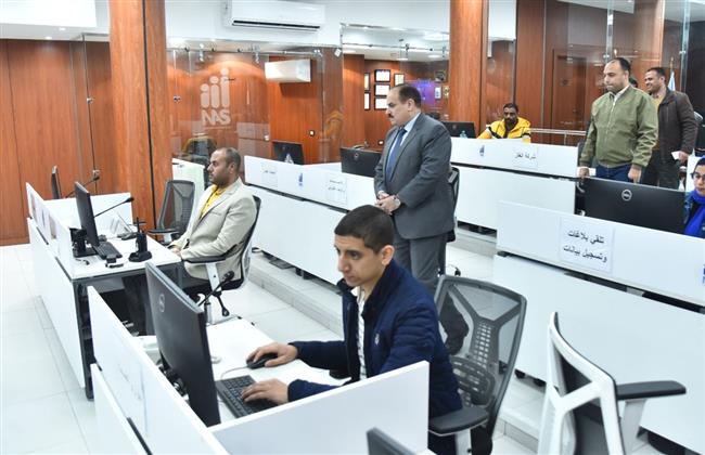 متابعة تنفيذ أعمال توسعة الطريق الدولي مطروح إسكندرية من الكيلو 8 إلى داخل المدينة