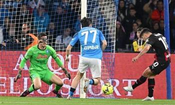 ميلان يحقق فوزا ثمينا على نابولي بهدف نظيف في الدوري الإيطالي