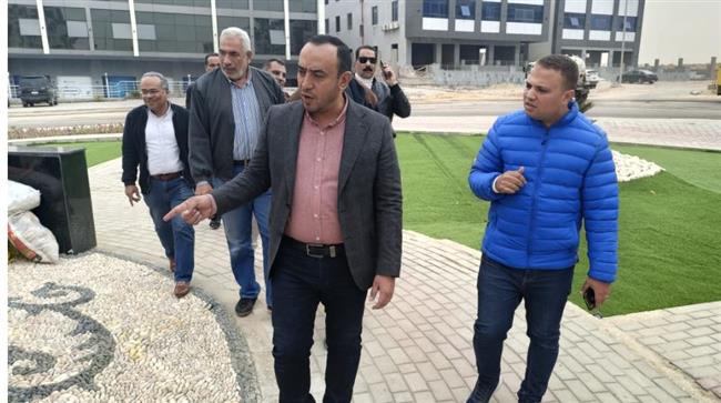 رئيس جهاز الشروق يعلن الإنتهاء من "تطوير وتجميل" أحد الميادين 