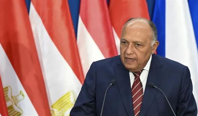 وزير الخارجية ونظيرته السلوفينية يؤكدان مجددا ضرورة الوقف الفوري لإطلاق النار في غزة