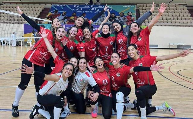 سبورتنيج يفوز ببطولة الكرة الطائرة في دورة الألعاب للأندية العربية للسيدات
