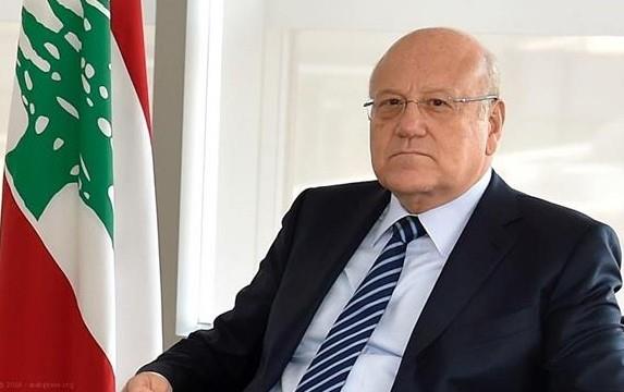 ميقاتي يبحث مع جنبلاط الأوضاع الراهنة في لبنان والأراضي الفلسطنية