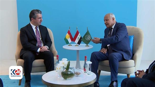 "بارزاني": نثمن إدانة الجامعة العربية جريمة قصف أربيل