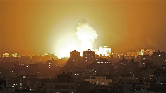 غارات إسرائيلية مكثفة على شمال رفح الفلسطينية