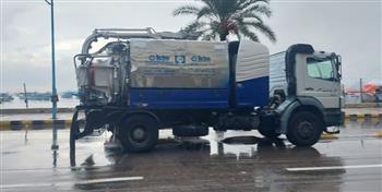   "صرف الإسكندرية" ترفع درجة الاستعداد لمواجهة الأمطار