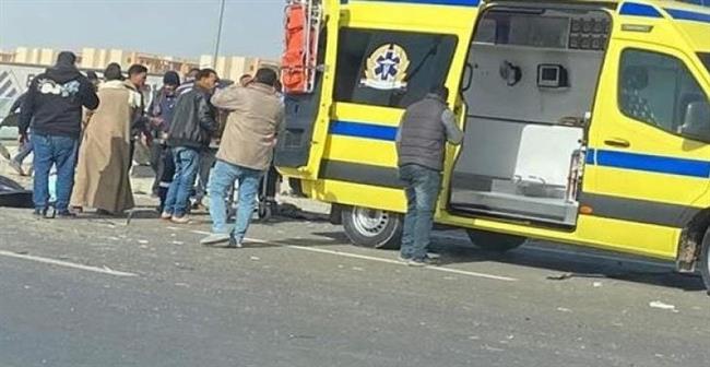 مصرع وإصابة 10 أشخاص في حادث سير بالشرقية