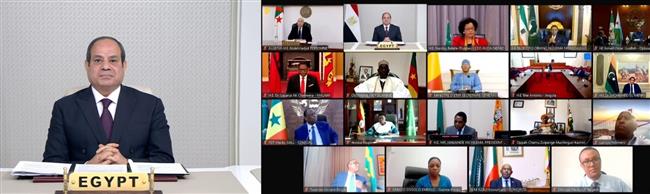 الرئيس السيسي يترأس الدورة الحادية والأربعين لـ "النيباد"
