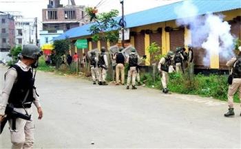   الشرطة الهندية تطلق الغاز المسيل للدموع على مزارعين محتجين