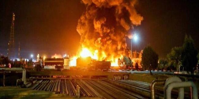 انفجار ضخم بخط رئيسي لنقل الغاز في إيران