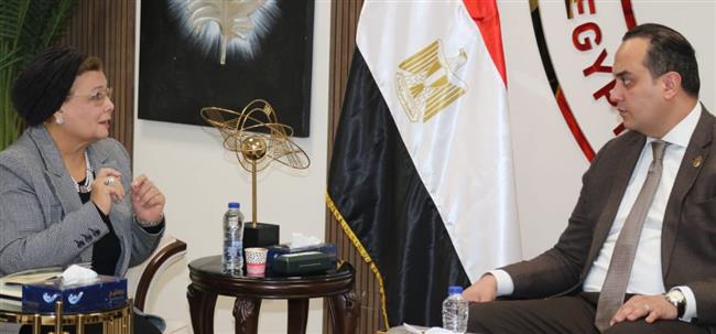 السبكي يلتقي رئيس الجمعية المصرية لأعضاء الكلية الملكية البريطانية