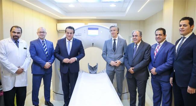 وزير الصحة يتفقد مستشفى إمبابة العام 