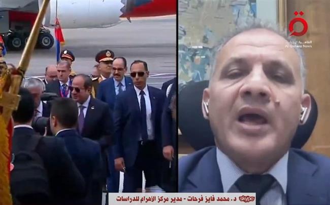 فايز فرحات: التوافق المصري التركي ينعكس على الإقليم والمنطقة بشكل كبير
