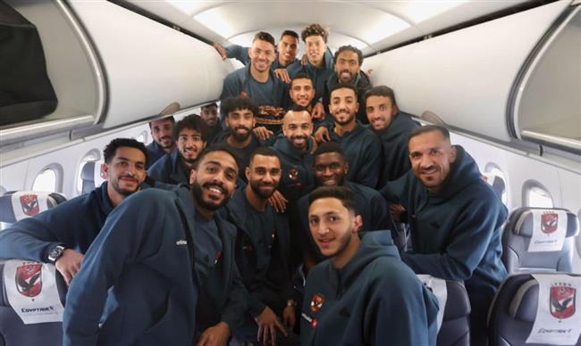 دوري أبطال إفريقيا .. بعثة الأهلي تغادر القاهرة استعدادا لمواجهة شباب بلوزداد