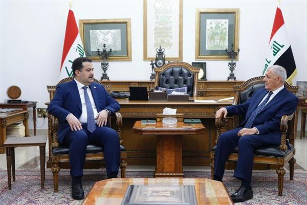 "السوداني ورشيد" يؤكدان دعم إجراءات إنهاء وجود التحالف في العراق