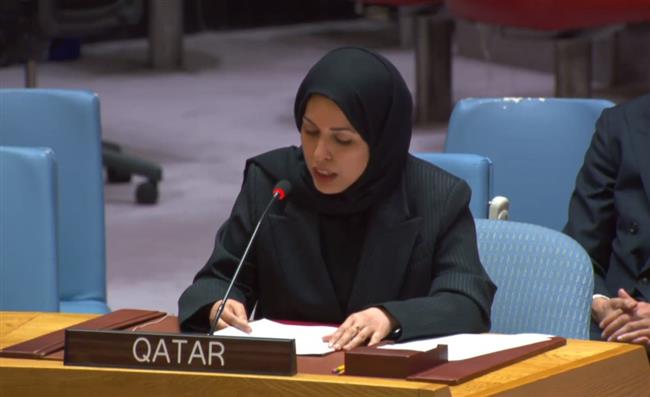 قطر تؤكد دعمها لجهود مجلس الأمن في صون السلم والأمن الدوليين