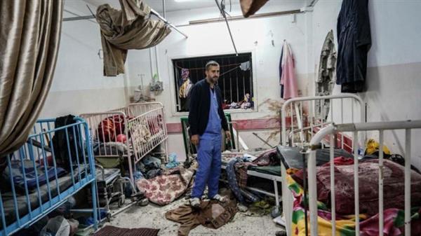 وزيرة الصحة الفلسطينية تحذر من كارثة إنسانية في مجمع ناصر الطبي