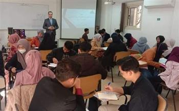 استمرار تدريب الطلاب الإندونيسيين على مهارات التحدث باللغة العربية بجامعة بنها