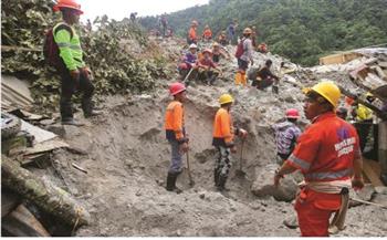   ارتفاع حصيلة قتلى انهيار أرضي في جنوب الفلبين إلى 92 شخصا