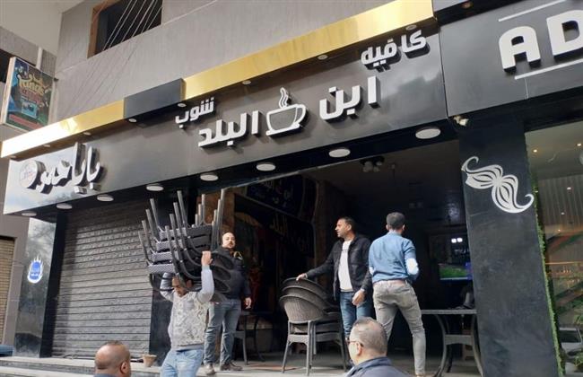 رفع ٣٥٠٠ حالة تعد وإشغالات بحدائق الأهرام والمنيب والمنشية بالجيزة