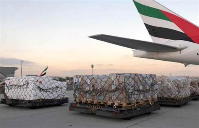 مطار العريش يستقبل 6 طائرات مساعدات إنسانية لصالح الفلسطينيين بقطاع غزة