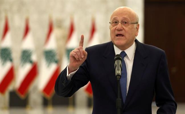 ميقاتي: على إسرائيل وقف عدوانها على الجنوب وتنسحب من كل أرضنا المحتلة