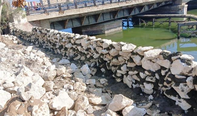 محافظ الغربية: بداية إزالة المخلفات في المرحلة الثالثة من أعمال الكورنيش من منطقة الهويس
