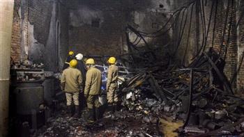   مقتل وإصابة 15 شخصا جراء نشوب حريق مصنع في الهند