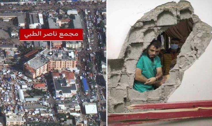 الهلال الأحمر الفلسطيني: الأوضاع في مستشفى ناصر خطيرة للغاية