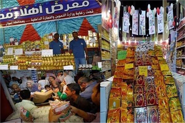 التموين: ارتفاع معدلات ضخ السلع بمعارض أهلا رمضان بتخفيضات 30%