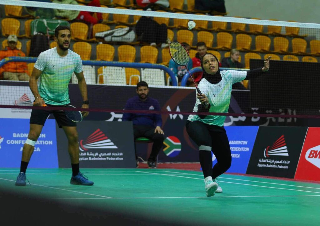 مصر تحصد 3 ميداليات في بطولة إفريقيا للريشة الطائرة