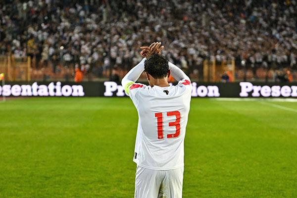 الزمالك يعلن إصابة محمد عبدالشافي بقطع في الرباط الصليبي للركبة