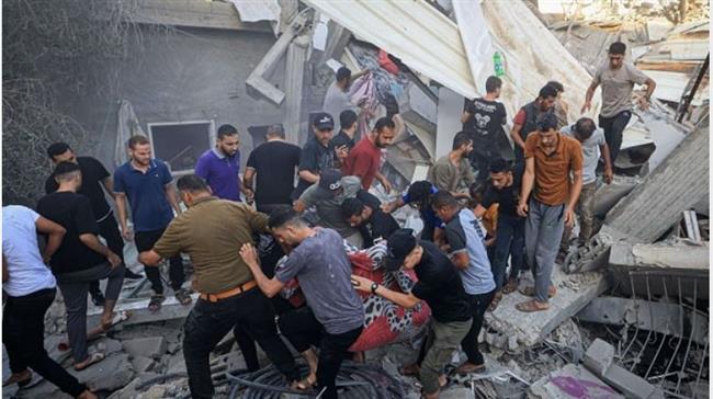 انتشال جثامين 7 شهـداء ولا يزال 40 آخرون تحت الأنقاض في غزة