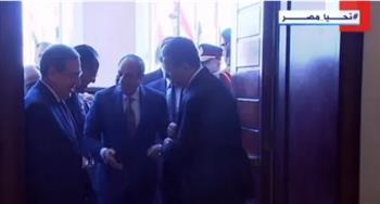 الرئيس السيسي يصل إلى مركز المنارة للمؤتمرات لافتتاح معرض "ايجبس 2024"