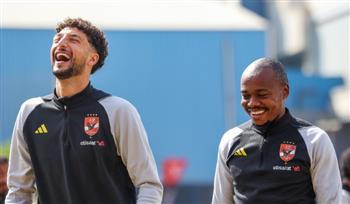 دوري أبطال إفريقيا ..  انتظام تاو ووسام وكوكا في تدريبات الأهلي