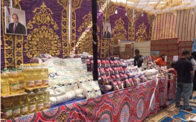 ضخ من 200 إلى 300 طن سلع يوميا بمعارض أهلا رمضان فى أسيوط