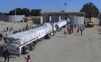   الهلال الأحمر الدولي: المساعدات التي تدخل غزة تمثل نقطة في محيط الاحتياجات
