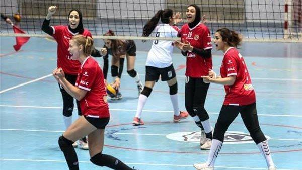 الأهلي أمام سبورتنج في ربع نهائي كأس مصر لـ سيدات الطائرة 