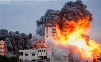   غارة إسرائيلية على حي البرازيل جنوب رفح الفلسطينية