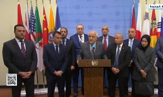 مندوب فلسطين بمجلس الأمن: سنطرق كل الأبواب لإيقاف عدوان الاحتلال على غزة