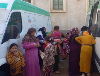 "صحة الدقهلية": الكشف على 1773 شخصا بقرية بمركز شربين