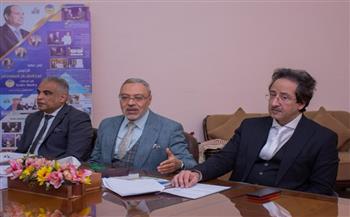  رئيس جامعة طنطا يترأس الاجتماع الشهري لمجلس الدراسات العليا والبحوث بالجامعة 