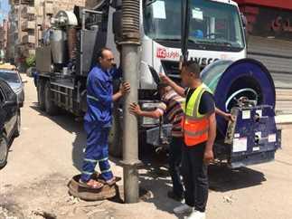 شركة المياه تعلن عن أعمال الصيانة بشارع الخليج