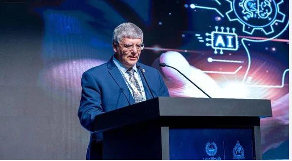 رئيس الجامعة المصرية اليابانية يشارك بالمؤتمر الإقليمي لمكافحة الجرائم 