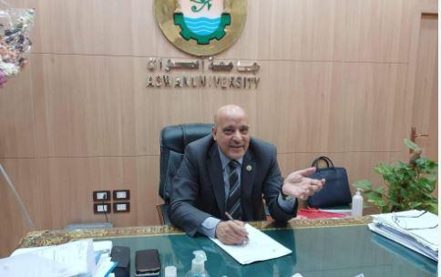 رئيس جامعة أسوان: مستشفياتنا ركيزة أساسية لعلاج المواطنين