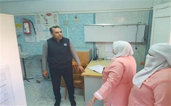 صحة دمياط .. مرور مفاجىء على الوحدة الصحية بأولاد خلف