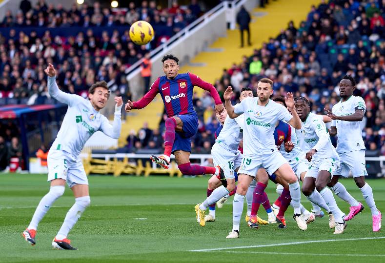 الدوري الإسباني .. برشلونة يفوز على خيتافي برباعية نظيفة