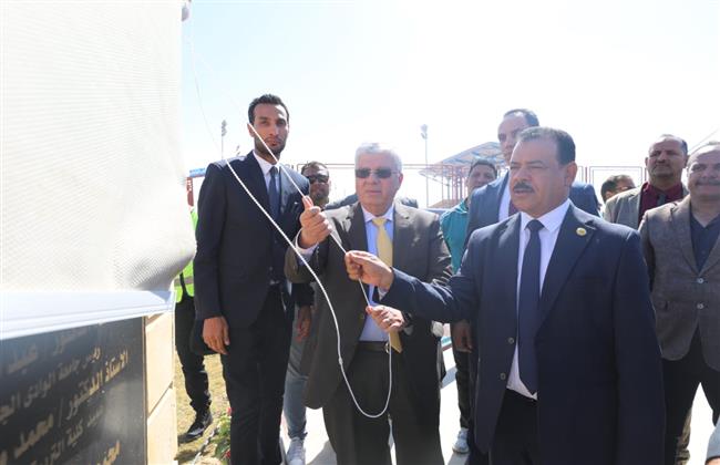 وزير التعليم العالي يفتتح عددًا من المشروعات بـ جامعة الوادي الجديد