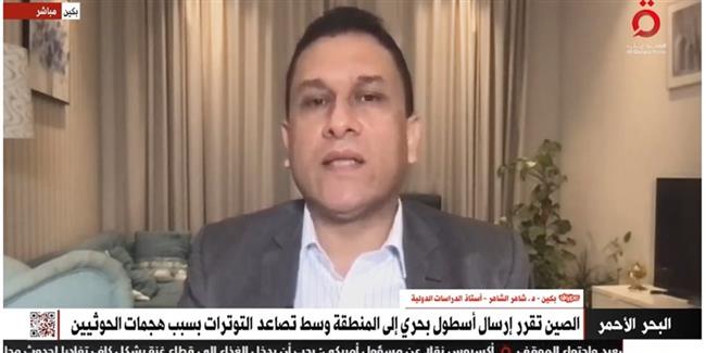 أستاذ دراسات دولية: الولايات المتحدة هي من تريد توسيع الصراع في منطقة البحر الأحمر