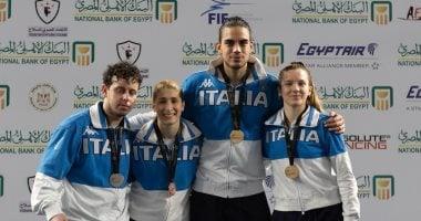 إيطاليا تكتسح ميداليات الفردي بـ كأس العالم لسلاح الشيش
